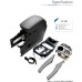 tuix cup holder kit with cooling hyundai santa fe dm 2012-16